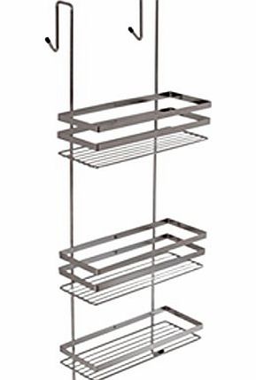 Home Treats Chrome Hanging Shower Cubicle 79cm