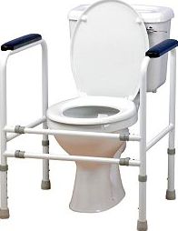 Homecraft, 2041[^]10043657 AdjustableSteel Toilet Surround 10043657