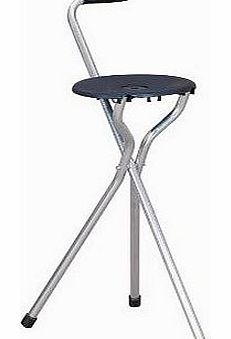 Homecraft Aluminium Tripod Walking Stick Seat