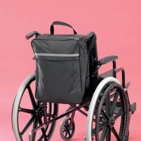 Homecraft Rolyan Deluxe Wheelchair Bag in Black