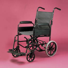 Folding Steel Wheelchair