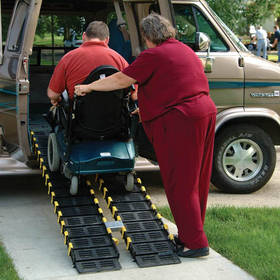 Homecraft Rolyan Roll-a-Ramp Channel Ramp (3.66m