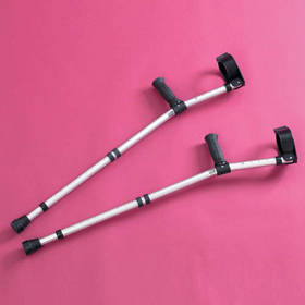 Homecraft Rolyan Shock Absorbing Crutches (Pair)