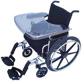 Transparent Wheelchair Tray