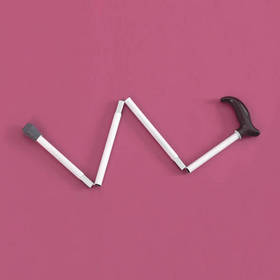 Homecraft Rolyan White Epsom Walking Stick Long