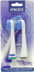 HoMedics Replacement Brush Head for HD-500 (Twin Pack)