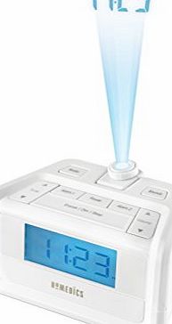 HoMedics SoundSpa Digital FM Clock Radio with Time Projection