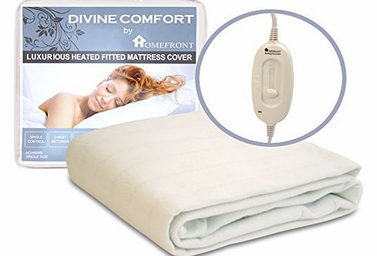 HOMEFRONT FULLY FITTED WASHABLE SINGLE SIZE MATTRESS COVER (200 x 107 cm)