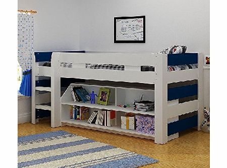 HomePlusDirect Lollipop Mid Sleeper - White/Navy Blue