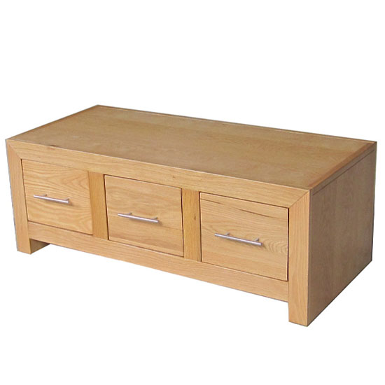 Hometime Michigan Oak Coffee Table