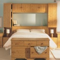 HOMEWORTHY FURNITURE country meadow overbed unit