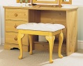 single pedestal dressing table