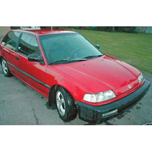 Civic 1990 Red
