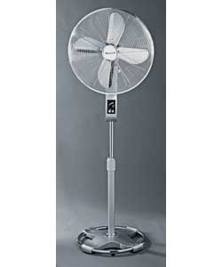 Chrome Pedestal Fan