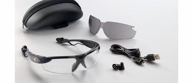 Honeywell ICOM Bluetooth Music amp; Phone Via Safety Glasses - Work / Bike / Run