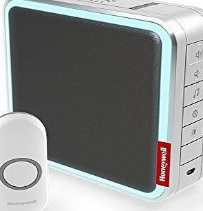 Honeywell Series 9 Portable MP3 Doorbell with Halo Light and Range Extender DC917NG