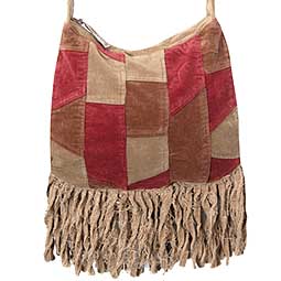 Fringed Cord Shoulder Bag