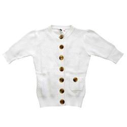 Hughes Cardigan - White