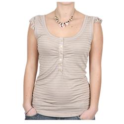 hooch Puff Sleeve Top - Atmosphere Marble