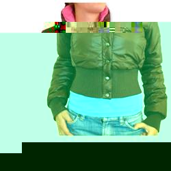 hooch Samantha Star Quilt Jacket - Brown/Pink