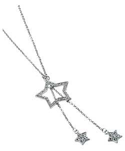 hooch Stone Set Star Necklace