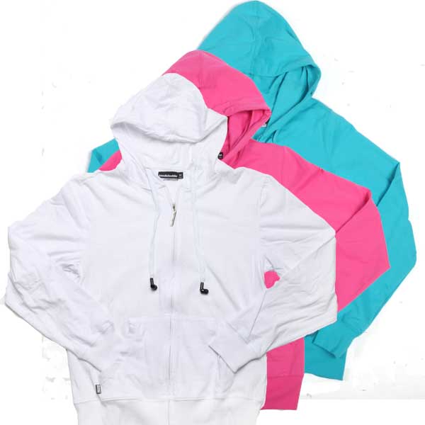Hoodie Buddie womens Zip Front with Built In