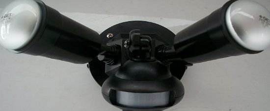 hoodmania Twin spot PIR Motion Sensor Security Light