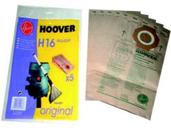 HOOVER H16 Vacuum Cleaner Bags.. PN# SDBH16