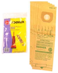 HOOVER H4 VACUUM CLEANER BAGS. PN# 09020850