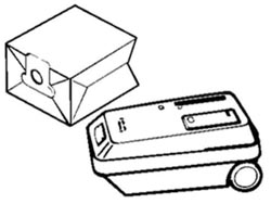 HOOVER PAPER BAGS HOOVER. PN# SDB101