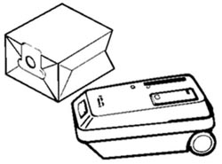 VACUUM CLEANER BAGS (PATTERN) FOR COMPACT
