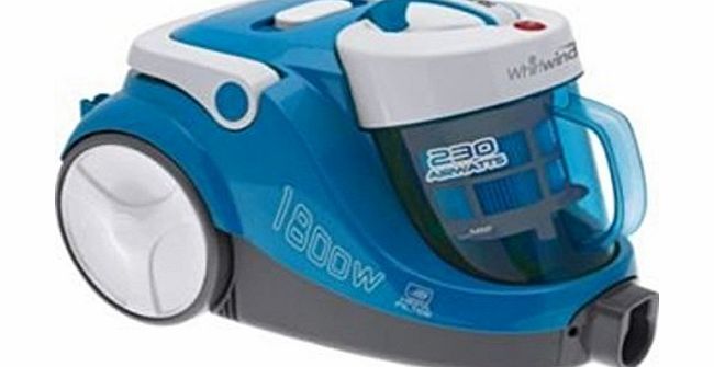 Hoover Whirlwind Bagless Cylinder Vacuum Cleaner TSPW1800