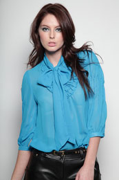 Hope pussybow 3/4 sleeve blouse