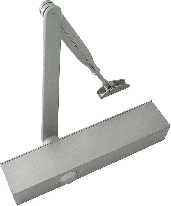 Hoppe Adjustable Closer Size 2-6 with Backcheck Silver