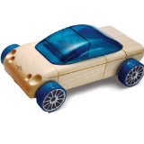 Automoblox - Blue Sedan - Canadian Maple