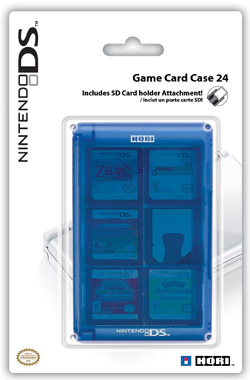 Hori Officially Licensed 24 Card Case - Blue
