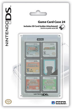 Hori Officially Licensed 24 Card Case - Clear