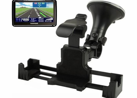 Mobilizers: Extra Strong In Car Universal Scalable Air Vent, Dashboard amp; Windscreen Suction Mount Holder Kit With 360 Degree Rotation For GPS / PSP/ PDA / SAT NAV / Binatone / TomTom / Garmin / RA