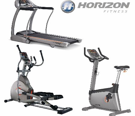 Horizon Cardio Package 1: Elite T4000 Folding Treadmill;