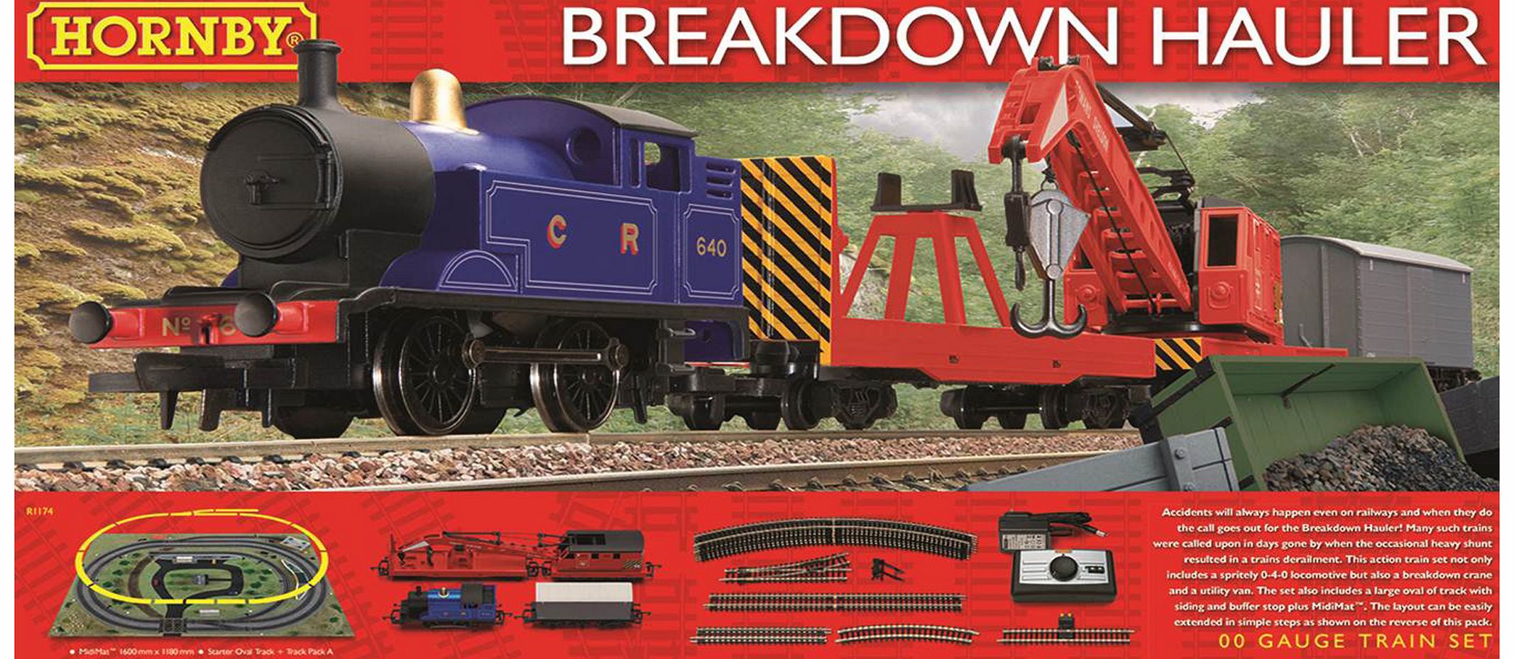 Hornby Breakdown Hauler Train Set