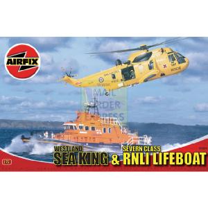 Hornby Hobbies Airfix RNLI Lifeboat and Sea King Helicopter