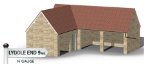 Hornby Hobbies Ltd Hornby N8779 Farm Out House N-Gauge Lyddle End Farm Life