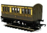 Hornby R446 GWR 4 Wheel Coach 00 Gauge Passenger Rolling Stock Coaches