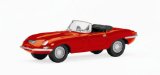 Hornby Hobbies Ltd Hornby R7063 E-Type Jaguar - Red 00 Gauge Skaledale Skaleautos