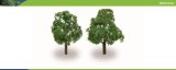 Hornby R8931 Econo Deciduous 88-100mm Pk 2 00 Gauge Skale Scenics Eco Trees