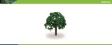 Hornby Hobbies Ltd Hornby R8936 Econo Walnut 125mm Pk 2 00 Gauge Skale Scenics Eco Trees