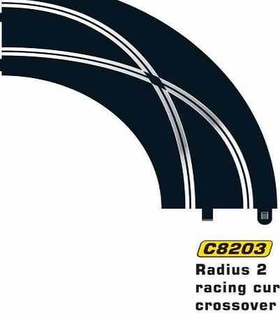 Hornby Hobbies Scalextric - Sport Advanced Track System Radius 2 Degree Curve 90 x 2