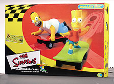 Scalextric - The Simpsons Skateboard Racing Set