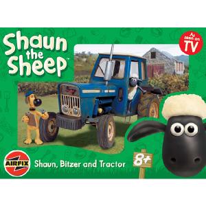 Shaun The Sheep And Tractor 1 76 Scale Gift Set