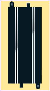 Hornby Scalextric Sport Advanced Track System Straight 350MM x 2